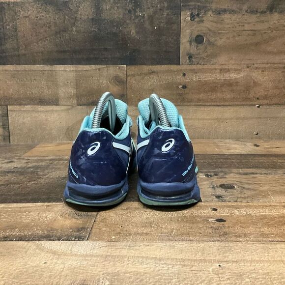 ASICS Women’s Size 6 Tennis Shoes Indigo Blue Solution Speed 3 Athletic Sneakers - Picture 4 of 6